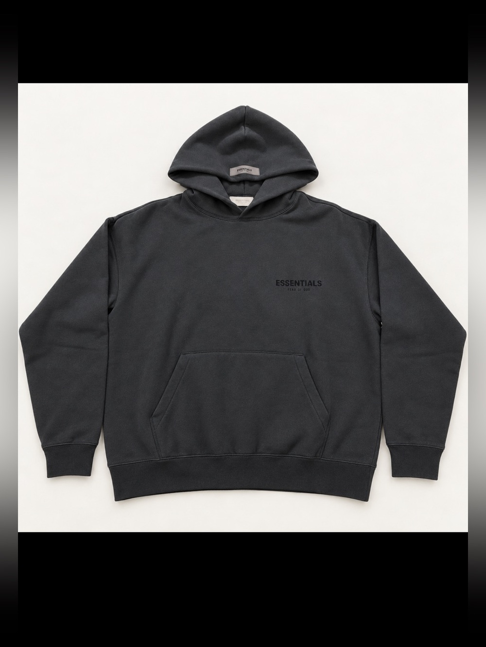 Essentials Stretch limo hoodie-black
